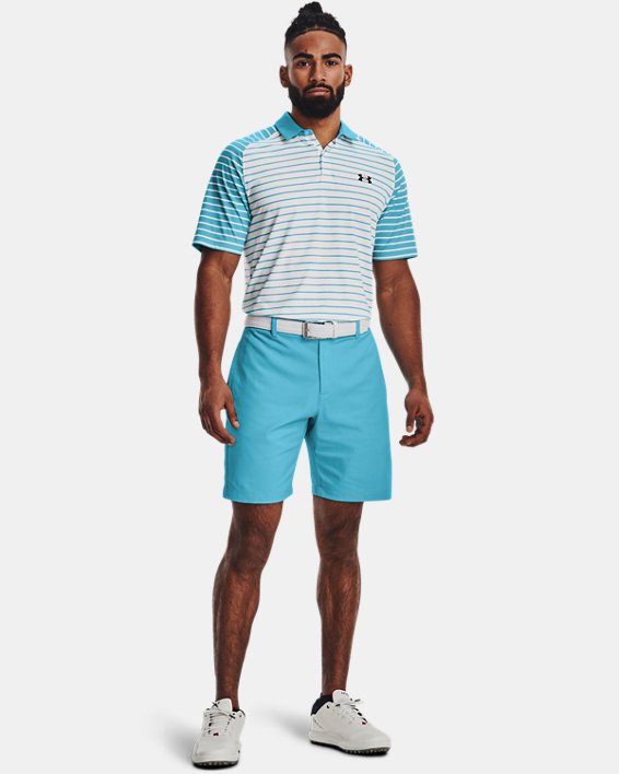 Men's UA Iso-Chill Airvent Shorts in Blue image number 2